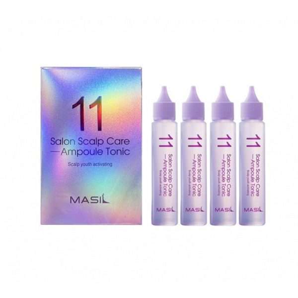 Тоник для кожи головы MASIL 11 Salon Scalp Care Ampoule Tonic ампульный, 30 мл