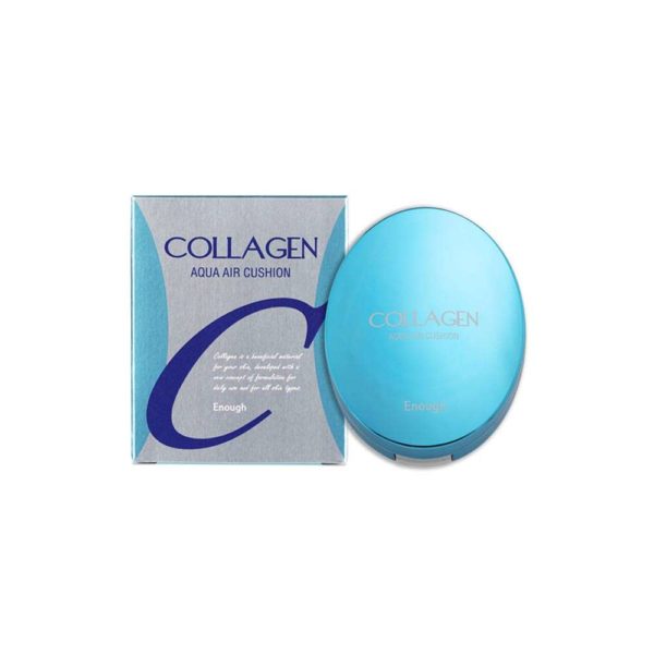 Кушон для лица ENOUGH Collagen Aqua Cushion №21 с коллагеном увлажняющий 15 гр