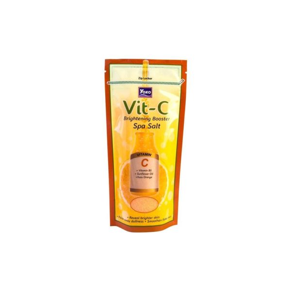 Скраб для тела YOKO VIT-C Spa Salt солевой Витамин С 300 мл мягкая упаковка