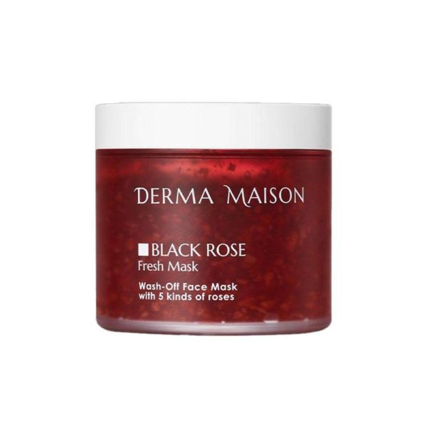 Маска MEDI-PEEL Derma Maison Black Rose тонизирующая с экстрактом розы и комплексом ферментов 230g