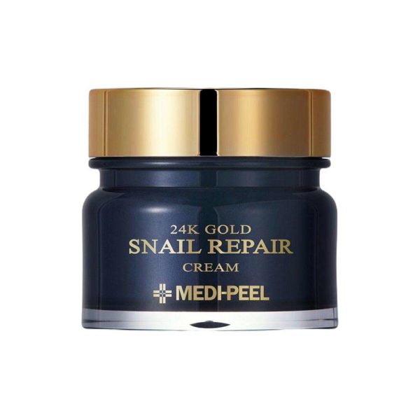 Крем для лица MEDI-PEEL 24K Gold Snail Repair Cream премиум с улиткой и 24К золотом 50ml