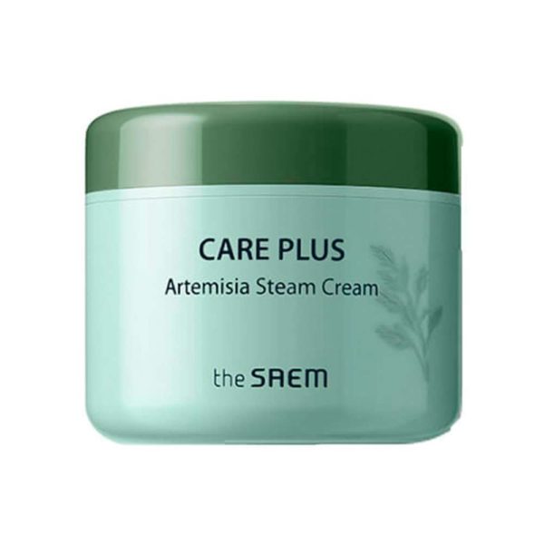 Крем для лица The SAEM Care Plus Artemisia Steam Cream с экстрактом полыни и маслом ши 100 мл