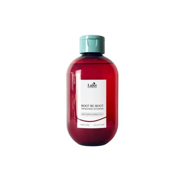 Шампунь для волос LADOR Root Re-Boot Awakening Shampoo Red Ginseng&Beer Yeast с женьшенем и пивными дрожжами 300 мл
