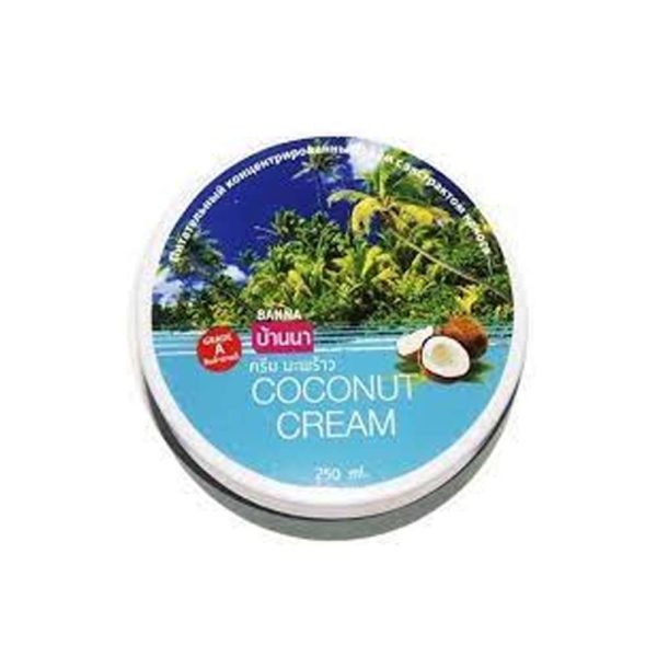 Крем для тела BANNA Coconut Body Cream, Кокос 250 мл