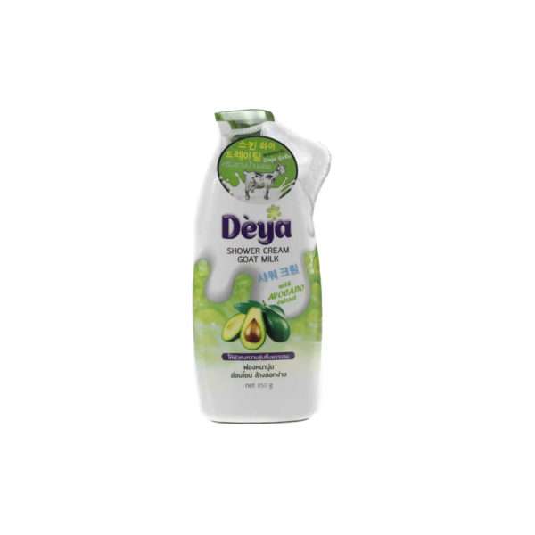 Гель для душа DEYA Shower Cream Goat Milk With Avocado Extract Козье молоко и Авокадо 765 мл