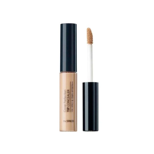 Консилер для лица THE SAEM Cover Perfection Tip Concealer 1.25 Clear Beige, 6.5мл