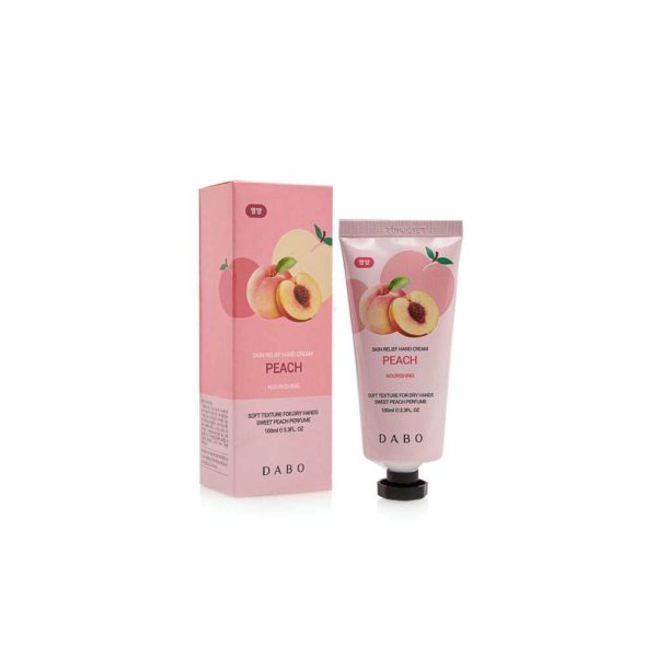 Крем для рук DABO Skin Relief Hand Cream Peach Nourishing с экстрактом персика 100 мл