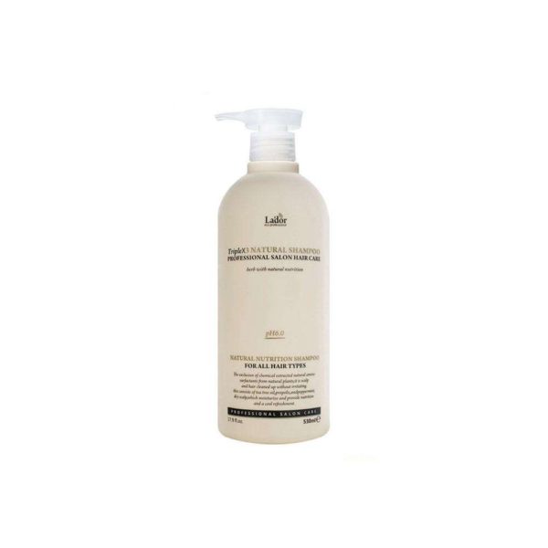 Шампунь для волос LADOR Triplex Natural Shampoo с экстрактами и эфирными маслами 530 мл