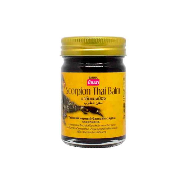 Бальзам Тайский BANNA Скорпион, 50 гр