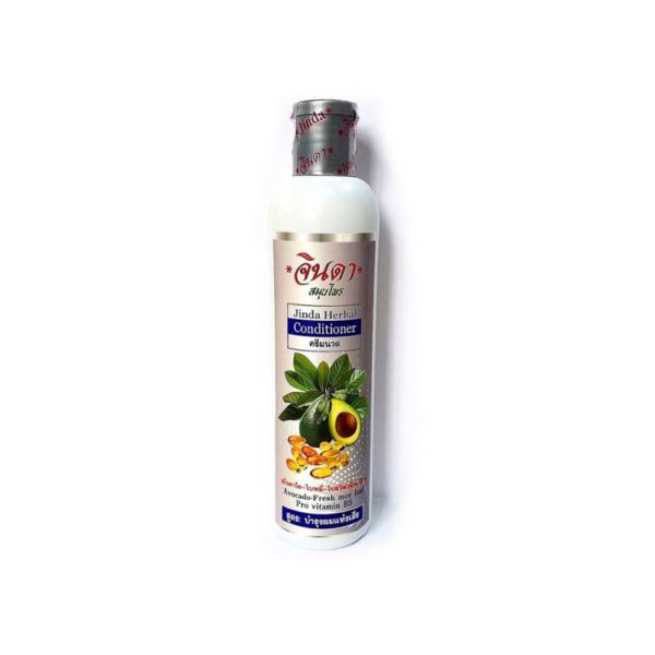 Кондиционер для волос JINDA Herbal Conditioner Avocado Fresh mee leaf Pro Vitamine B5 Авокадо + витамин В5 250 мл