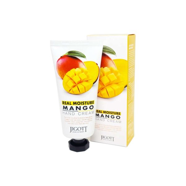 Крем для рук JIGOTT eal Moisture Mango Hand Cream с экстрактом манго 100 мл