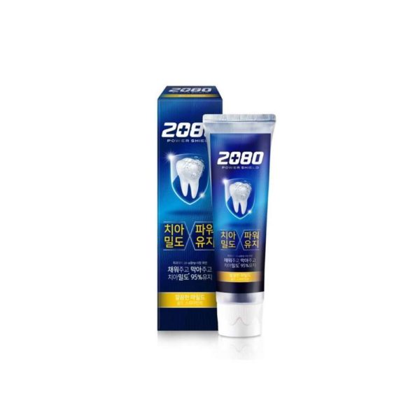 Паста зубная  Dental Clinic 2080 Power Shield Gold Spearmint Toothpaste Для защиты зубов, 140г