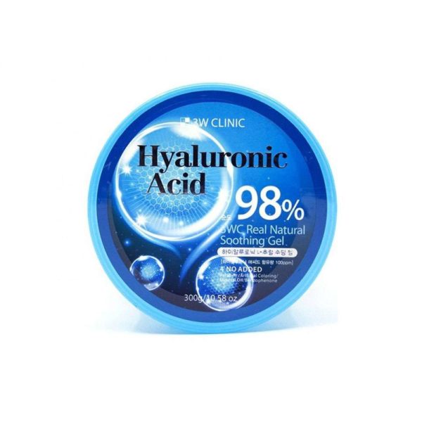 Гель для лица и тела 3W CLINIC Hyaluronic Acid Natural Gel c гиалуроновой кислотой 300 гр
