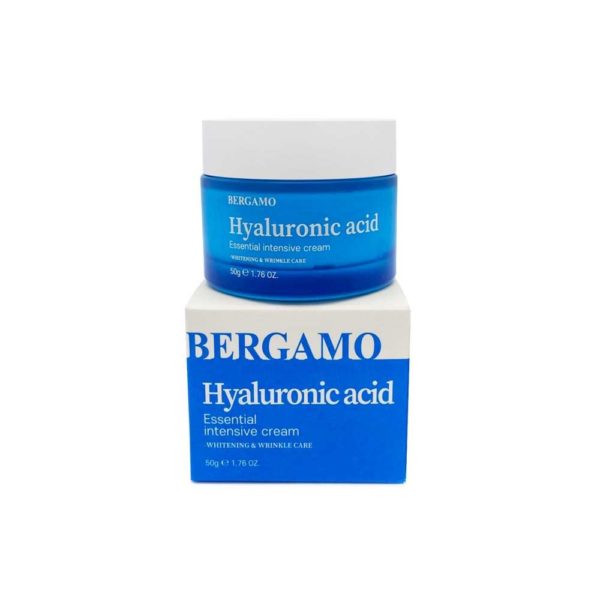 Крем для лица BERGAMO Hyaluronic Acid Essential Intensive с гиалуроновой кислотой,50 мл