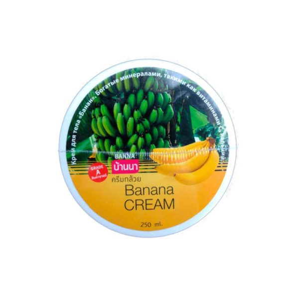 Крем для тела BANNA Banana Body Cream, Банан 250 мл