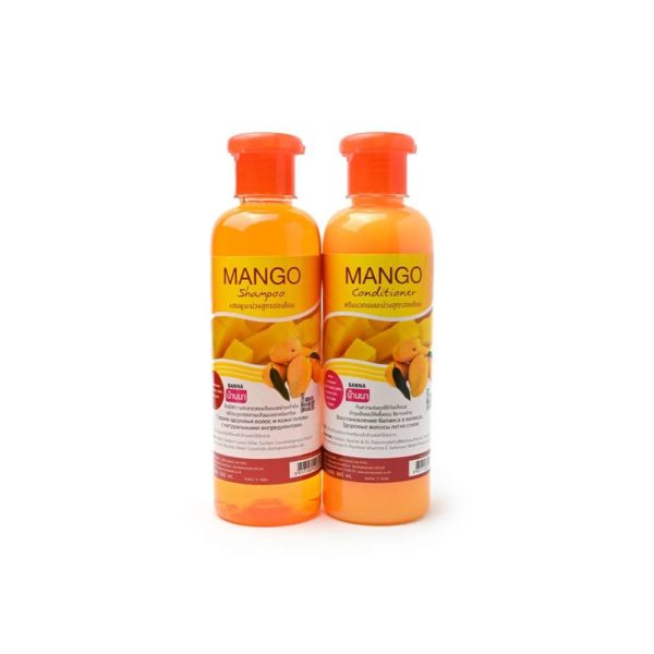 Набор для волос шампунь и кондиционер BANNA Shampoo&Conditioner MANGO Манго 360мл*2