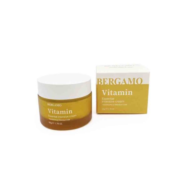 Крем для лица BERGAMO Vitamin Essential Intensive Cream с витаминным экстрактом 50 мл
