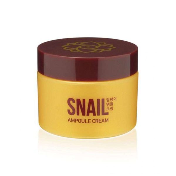 Крем для лица AsiaKiss Snail Ampoule Cream с муцином улитки 50 мл