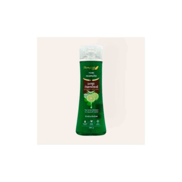 Шампунь для волос THONGSUK Shampoo Bergamot And Aloe от перхоти на травах 250 мл Тайланд