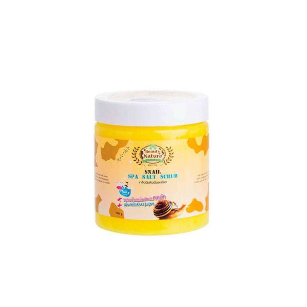 Скраб для тела BEAUTY NATURE Snail Spa Salt Scrub солевой Улитка 700 мл