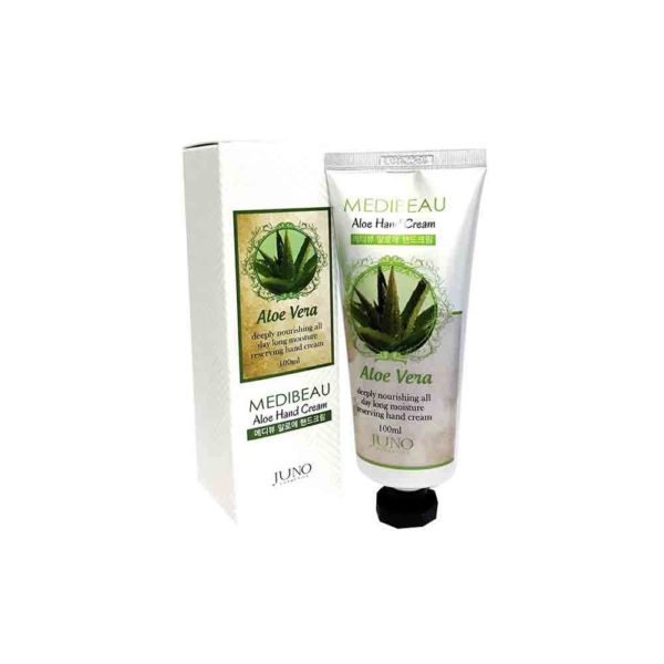 Крем для рук JUNO Medibeau Aloe Hand Cream с экстрактом алоэ 100 мл