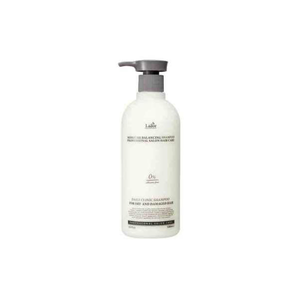 Шампунь для волос LADOR Moisture Balancing Shampoo бессиликоновый, увлажняющий 530 мл