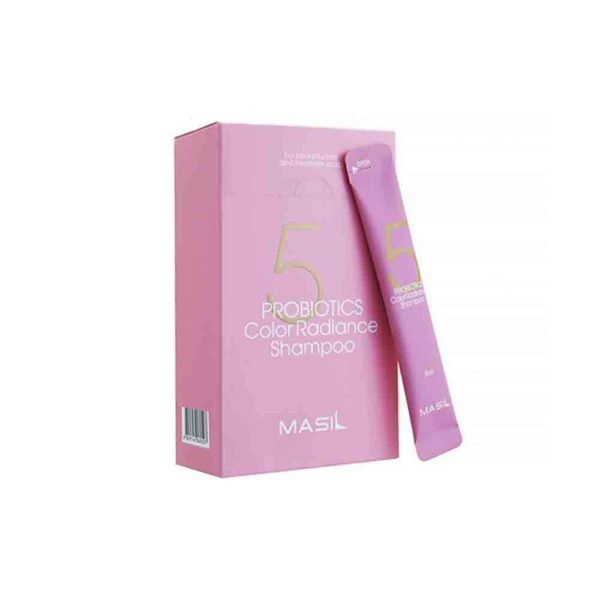 Шампунь для волос MASIL 5 Probiotics Color Radiance Shampoo, с пробиотиками для защиты цвета 8мл
