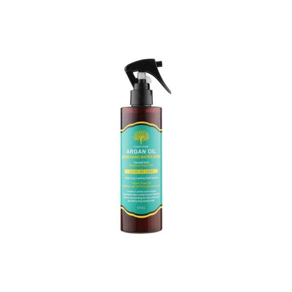 Спрей для укладки волос EVAS Argan Oil Super Hard Water Spray термозащитный 250 мл