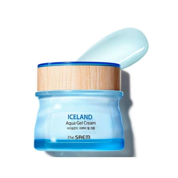 Крем-гель для лица The SAEM Iceland Aqua Gel Cream увлажняющий, 60мл
