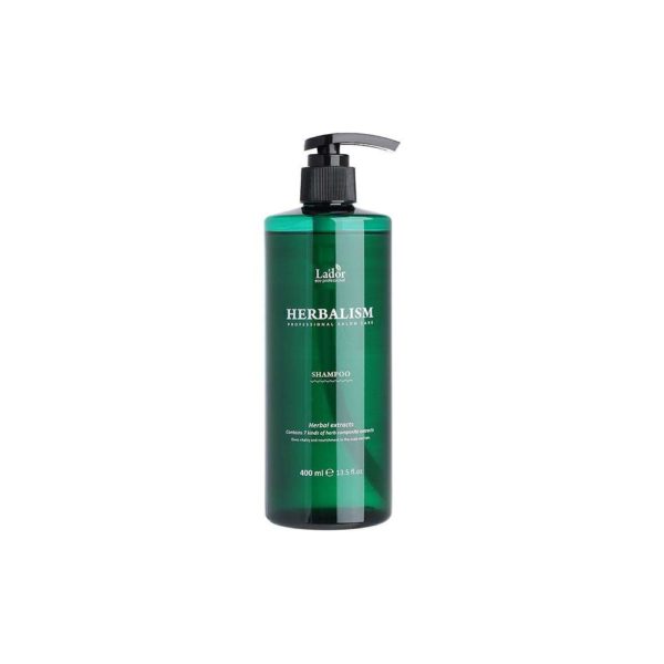 Шампунь для волос LADOR Herbalism Shampoo травяной с аминокислотами 400 мл