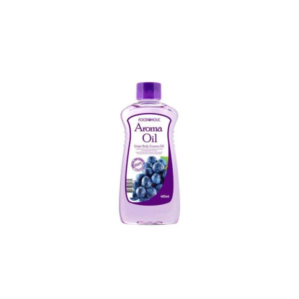 Масло для тела FOODAHOLIC Body Aroma Oil Grapes с виноградом, 465 мл