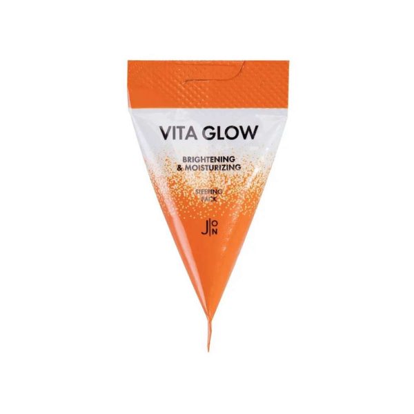 Маска для лица J:ON Vita Glow Brightening&Moisturizing Sleeping Pack ночная осветляющая с витаминами 5 гр
