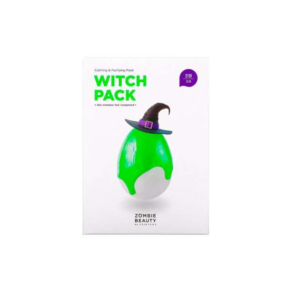 Маска для лица SKIN1004 Zombie Beauty by Witch Pack кремово-грязевая с зеленым чаем, 15гр