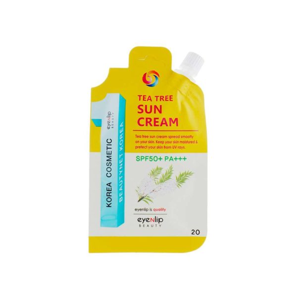 Крем для лица EYENLIP Pocket SPF50+/PA+++ Tea Tree Sun Cream солнцезащитный 20 мл