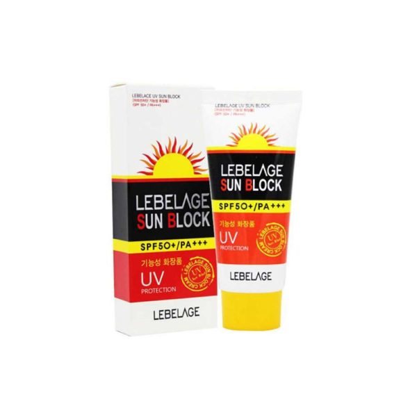 Крем для лица LEBELAGE UV Sun Block SPF50+/PA+++ Антивозрастной солнцезащитный 70 мл