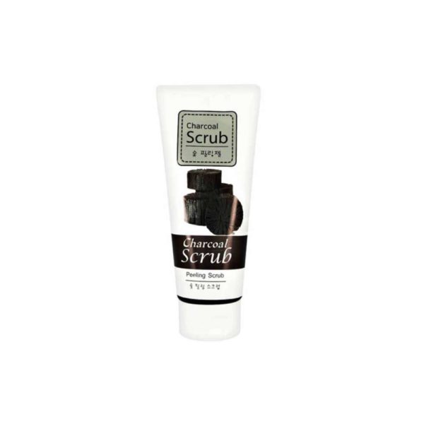 Пилинг-скраб для лица Alfredo Feemas Charcoal Peeling Scrub с древесным углём, 180мл