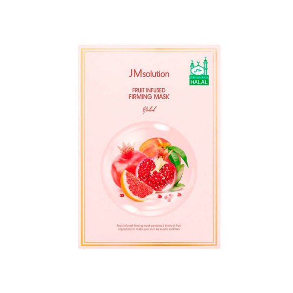 Маска для лица JMsolution Infused Fruit Firming Mask Halal с экстрактами фруктов 30 мл