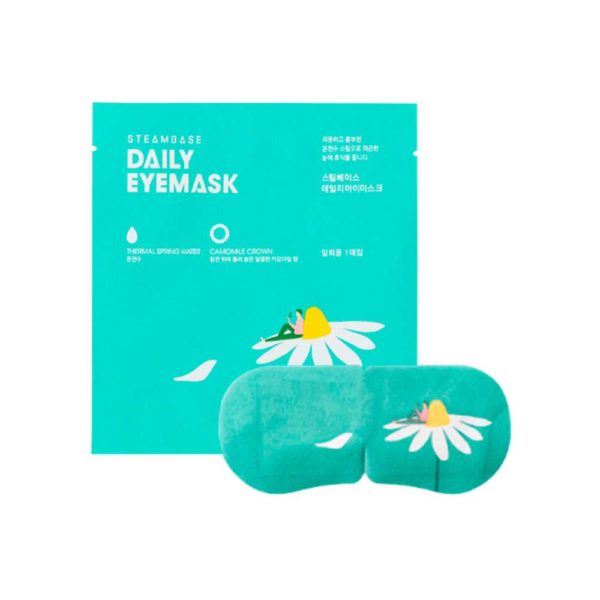 Маска для глаз STEAMBASE Daily Eyemask Camomile Crown паровая  с ароматом ромашки