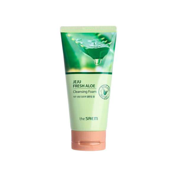 Пенка для умывания The SAEM Jeju Fresh Aloe Cleansing Foam увлажняющая 150 мл