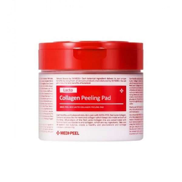 Пилинг-пэды MEDI-PEEL Red Lacto Collagen Peeling Pad с лактобактериями 
 70 шт