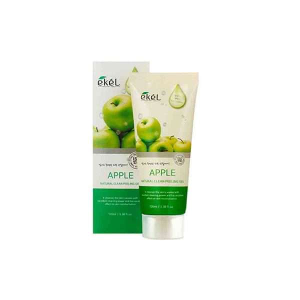 Гель-скатка для лица EKEL Natural Clean Peeling Gel Apple яблоко 100 мл