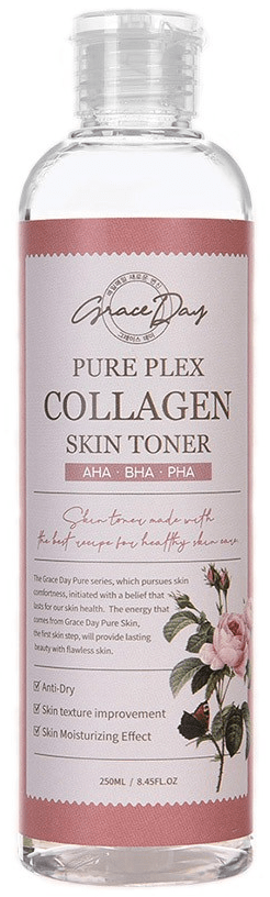 Тонер для лица GRACE DAY Pure Plex Collagen Skin Toner с коллагеном 250 мл