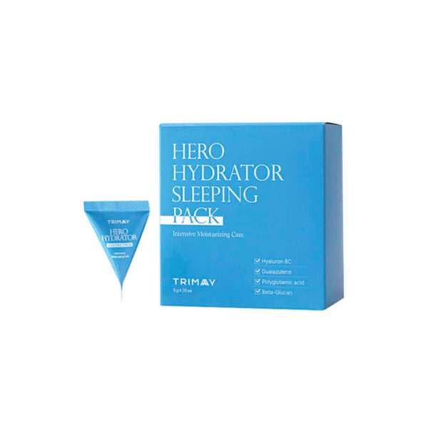 Маска для лица TRIMAY HERO HYDRATOR Sleeping Pack для глубокого увлажнения, ночная 3 гр