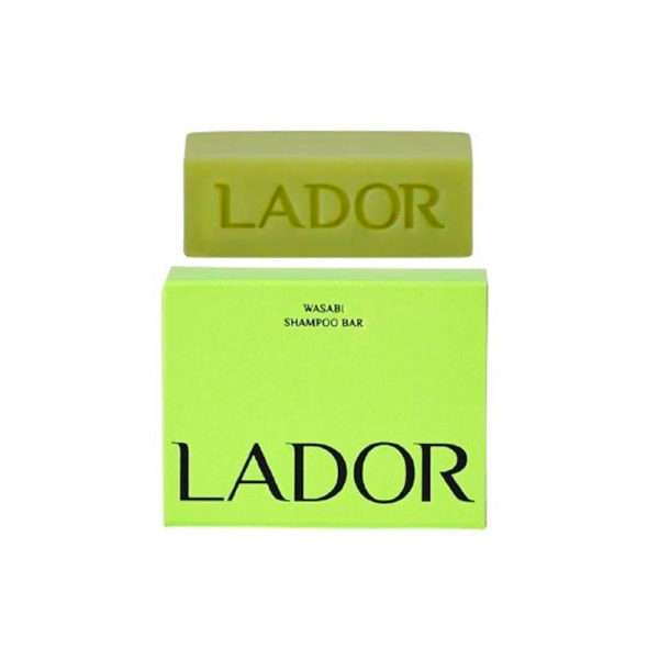 Шампунь для волос LADOR Wasabi Shampoo Bar бессиликоновый твердый 115 г