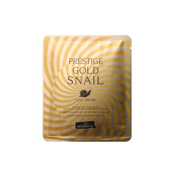 Маска для лица SKINPASTEL Prestige Gold Snail Mask с муцином улитки , 25 мл