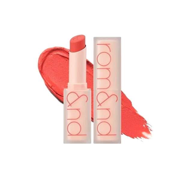 Помада для губ Rom&Nd Zero Matte Lipstick #08 Adorable лёгкая матовая с коралло-розовым оттенком, 3 г