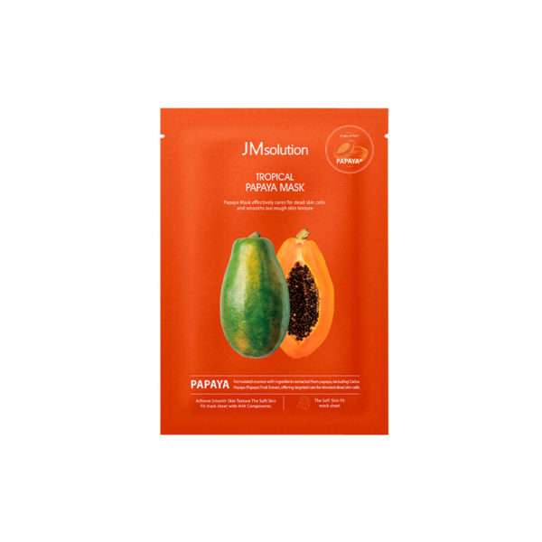 Маска для лица JMsolution Tropical Papaya Mask с экстрактом папаи 28 мл