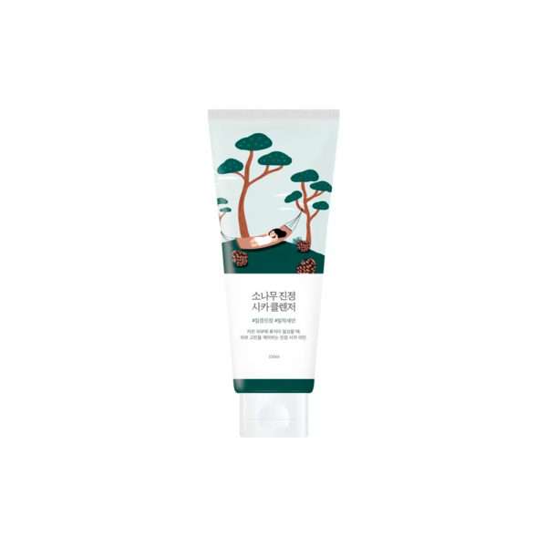 Пенка для умывания ROUND LAB Pine Calming Cica Cleanser с экстрактом сосны и центеллы для проблемной кожи 150 мл